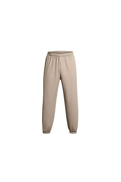 Under Armour Ανδρικό Jogger Sweatpant Ua Rival Waffle - 1385932 -203 Καφέ