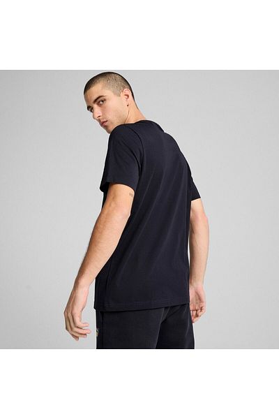 Puma T-shirt Puma United Tee, Μαύρο, Ανδρικό