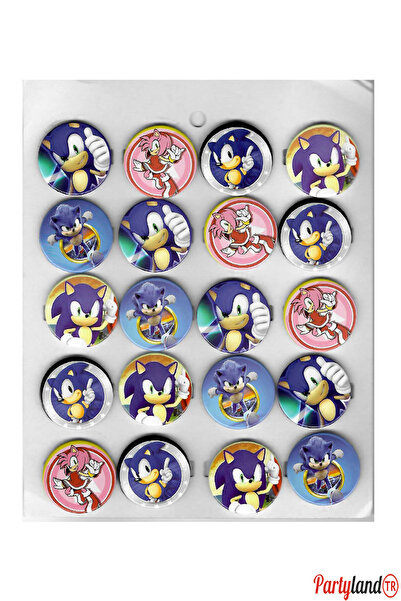 PartylandTR 20 ADET SONIC BOOM METAL ROZET