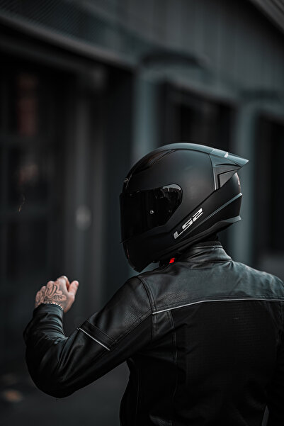 LS2 Rapid 2 Race Mat Siyah Kask