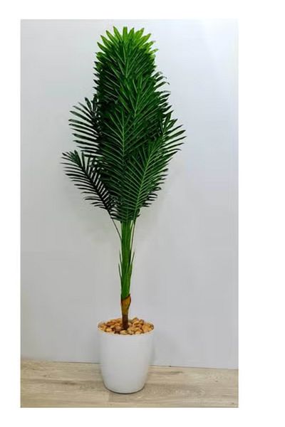 co arma Artificial palm tree simulation tree with natural texture, 120 cm high