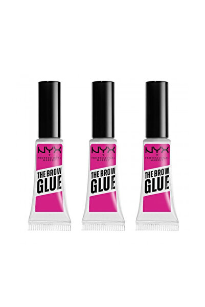 NYX مجموعة غراء الحواجب - 3 قطع