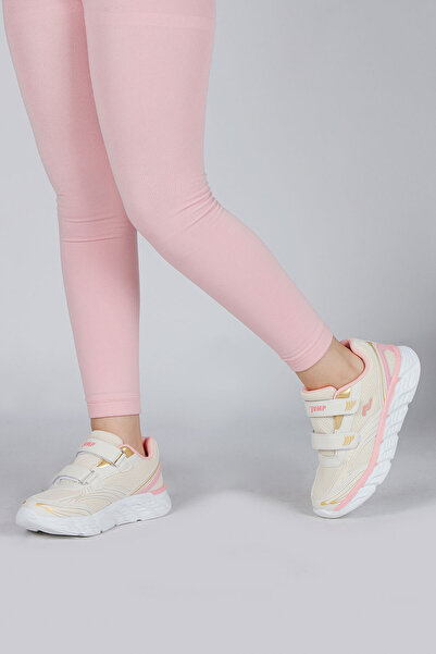 Jump 30002 Beige - Pink Girl's Sneaker Casual Sneakers