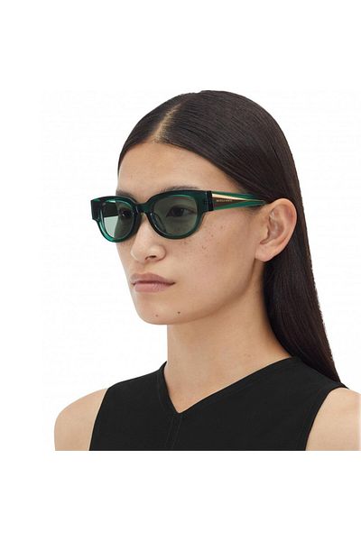 Bottega Veneta Sunglasses Bv1278Sa 003 52-21 / Women's Sunglasses