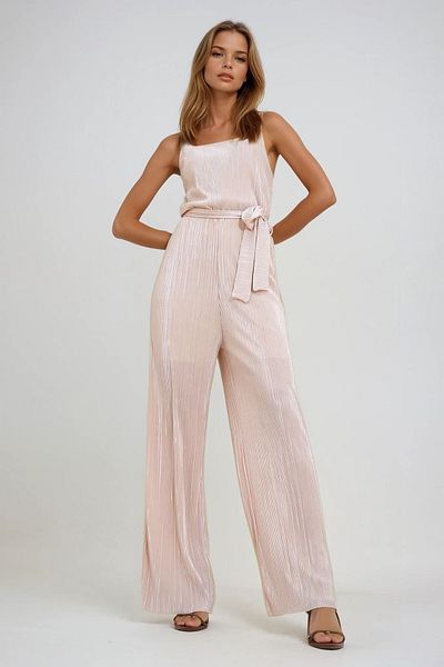 VAGGON Women's Light Beige Suspender Waist Belt Chest, Overalls with Variable Disability Level