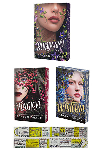 Artemis Yayınları Belladonna Serisi 3 Kitap Set - Foxglove - Wisteria Mat. Öğ...