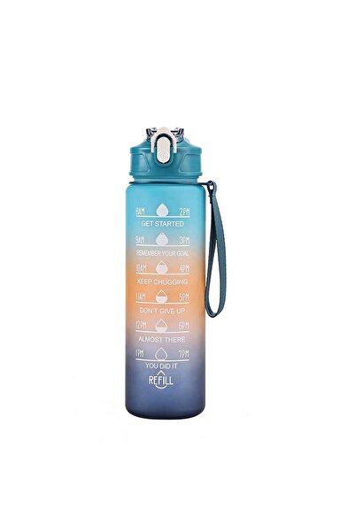 Choice4 Style C Sports Water Bottle with Time-Tracking Straw Leak Proof Locking Flip Cover for Easy Carry Id
