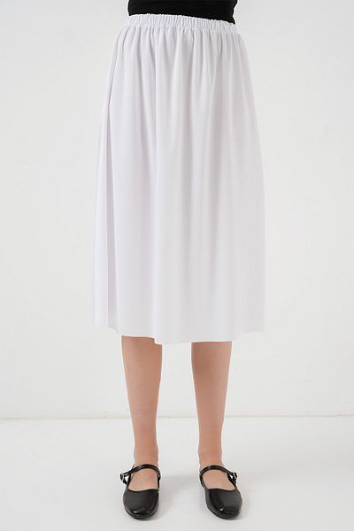 Bigdart 8039 Long Skirt Lining Underskirt - White