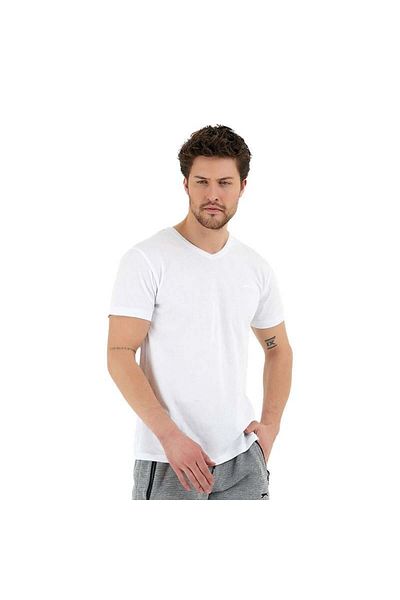 Slazenger Ανδρικό μπλουζάκι Sargon I- White - St11te200-000