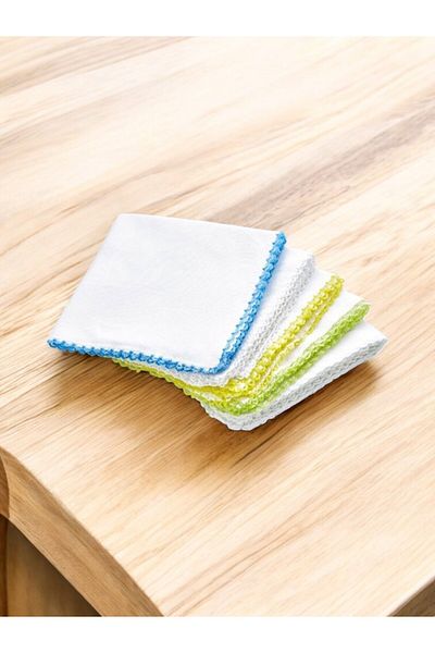 BETSY STUDIO 100% Cotton Mouth Wipes 10 Pack White Soft