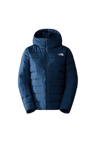THE NORTH FACE سترة نسائية بغطاء للرأس باللون الأزرق من Aconcagua 3