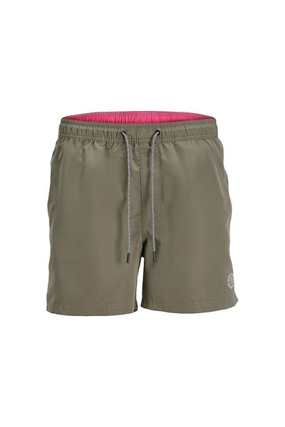 Jack & Jones Ανδρικά μαγιό και μαγιό Jack&jones Fiji Solid Brown