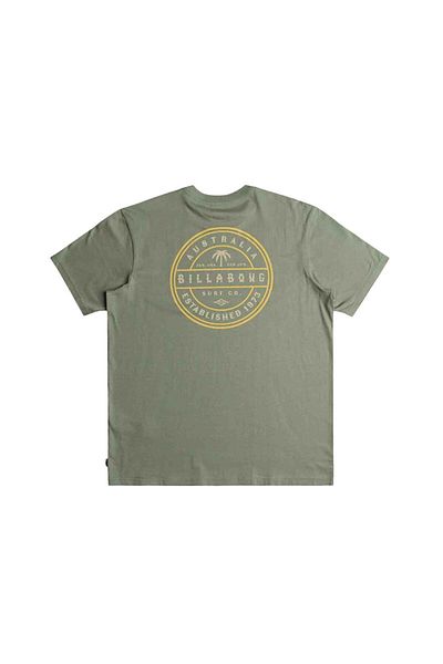 BİLLABONG Ανδρικό πράσινο μπλουζάκι Billabong Monogram Pattern - Ebyzt00174-sag