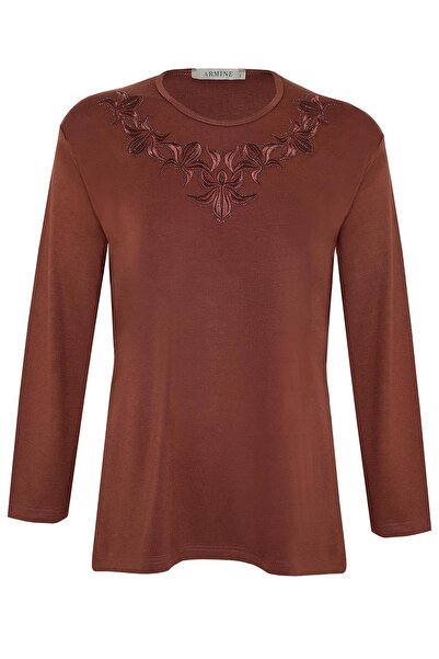 Armine bumbac moale 24Yd9017 Cărămidă