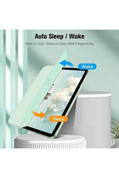 UnDePlus Apple iPad Air 11Inch M2/M3 2025-2024 Case Flip Cover with Pen Slot Pc Case