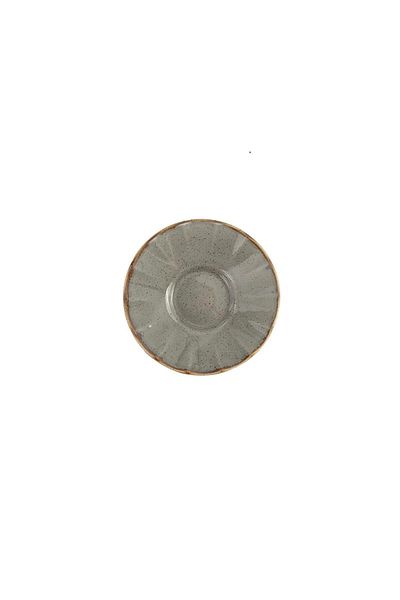 Porland Seasons Dark Gray Ergonomic Tea Plate 11 cm