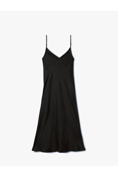 Koton Black Women's Dress 5Sak80001Fw