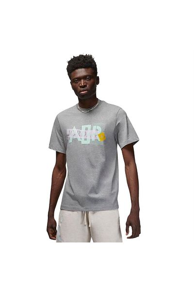 JORDAN Ανδρικό T-shirt - M Brand Gfx SS Crew 3, Dm1426-091 Γκρι
