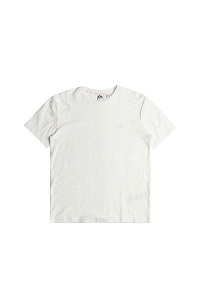 Quiksilver Ανδρικό μπλουζάκι με στρογγυλή λαιμόκοψη Eqykt04337-wbk0 Λευκό