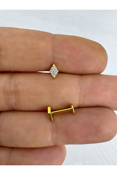 Arescollection 1 adet G23 TİTANİUM ( TİTANYUM) HELİX TRAGUS CONCH UYUMLU PİERCİNG