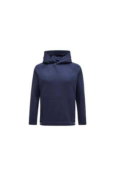 Peak Performance Men's Sweatshirt - M Rider Tech Hood, G 78478010   Navy Blue