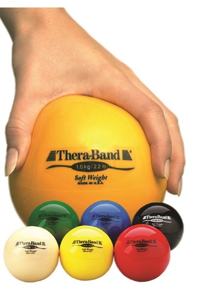 THERABAND THERA-BAND YUMUŞAK AĞIRLIK TOPLARI 0,5KG-1KG-1,5KG-2KG-2,5KG-3KG