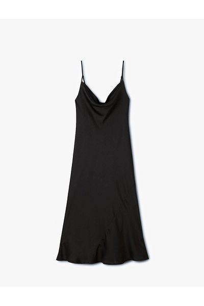 Koton Black Women's Dress 5Sak80001Fw