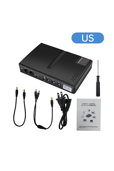 Choice مصدر طاقة غير منقطع US 1018L مزود طاقة UPS مزود طاقة احتياطي موجه بصري Cat مدمج