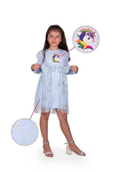 diamondstar Unicorn Dress Party Outfit Birthday and Show Dress Costume