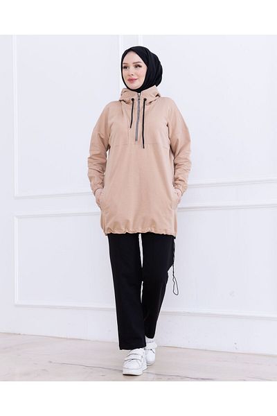 Dabenti women style Women's Hooded Bottom-Top Tracksuit Suit