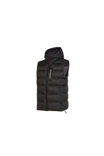 New Balance Black Puffer Men's Vest - Mpv3123-bk