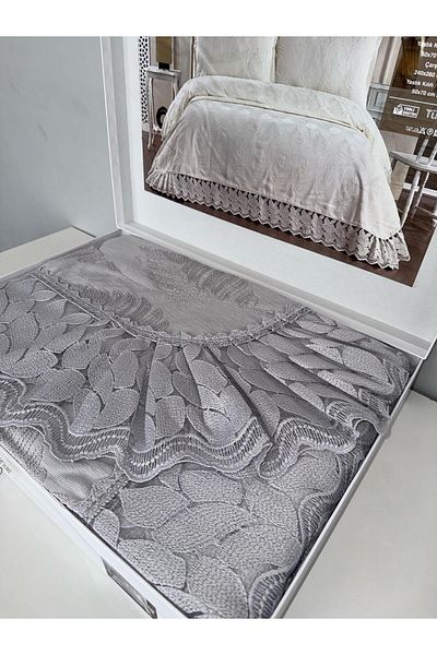 Capital Home Laced Double Bedspread 3Rd Piece