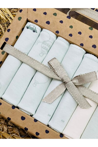 Caramell 7 Li Bebek Ağız Silme Mendili // Yeni Doğan // 2025 Yeşil Uçan Araba...