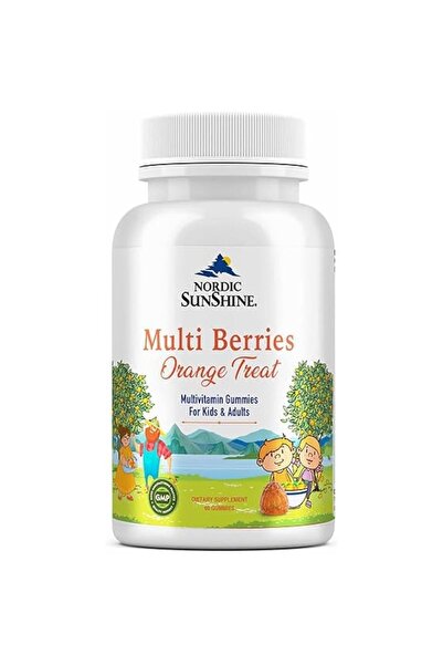 NORDIC SUNSHINE Multiberris Multivitamin Gummy For Kids & Adults, 60 Gummies