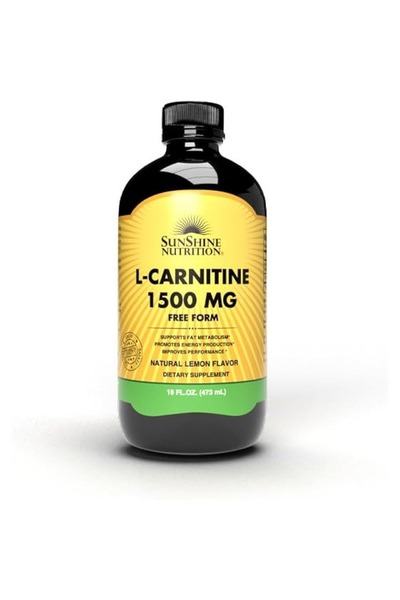 Sunshine Nutrition التغذية إل-كارنيتين 1500 ملغ، 473 مل