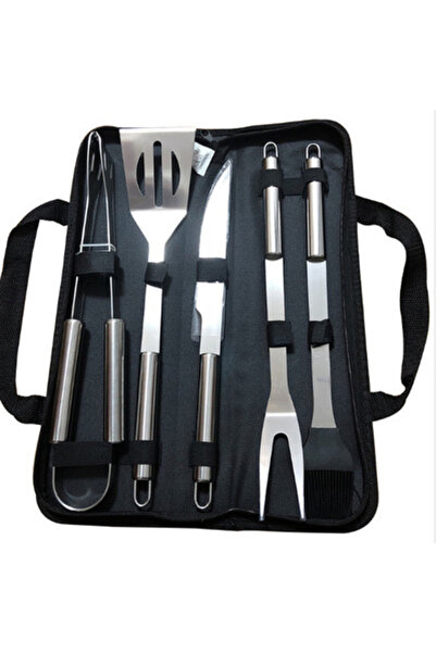 Choice4 5-piece set Stainless steel oven set barbecue combination tool outdoo...