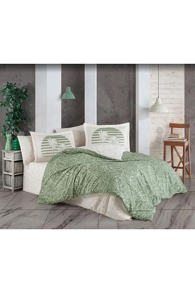 Hobby Bed Linen for Home Fever - Double Ranforce Green