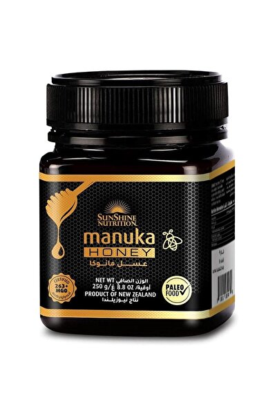 Sunshine Nutrition التغذية عسل مانوكا 263+ Mgo - 250 جرام