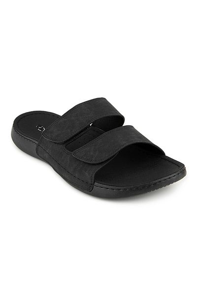 stoneclass Men's Orthopedic Skin Leather Slippers