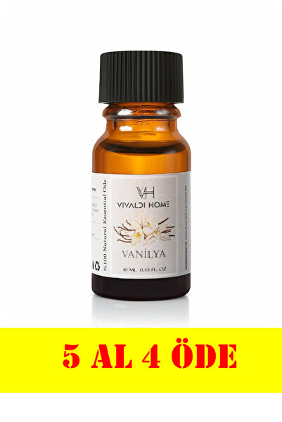 Vivaldi Home Vanilya Uçucu Yağ ,buhurdanlık Yağı,doğal Uçucu Yağ,oda Kokusu, Aromaterapi Yağ, Esansiyel Yağ 10ml