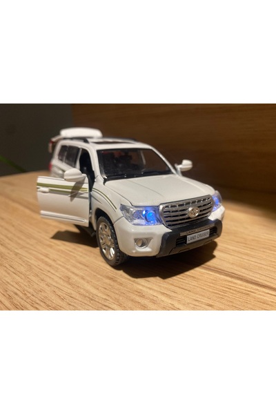 liss çarşı Klasik Toyota Land Cruiser Vrx V8 Model Koleksiyonluk Sesli Işıklı...