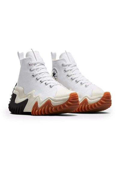 converse Run Star Motion - Platform White Women's Casual Shoes 171546 C