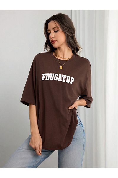 uyguntarz Μπλουζάκι Unisex Fdugatp με εμπριμέ σχέδιο