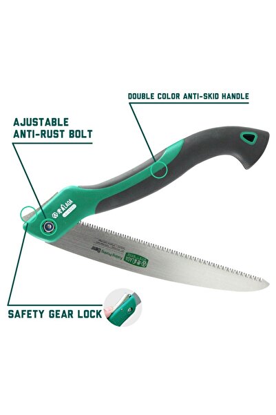 Choice LA145250 LAOA Foldable Saw 10 Inch Camping Portable Secateurs Gardening Pruner Tree Trimmers Garden