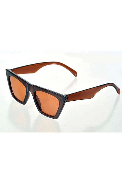 STOREMAX Brown Frame Cat Eye Women's Sunglasses