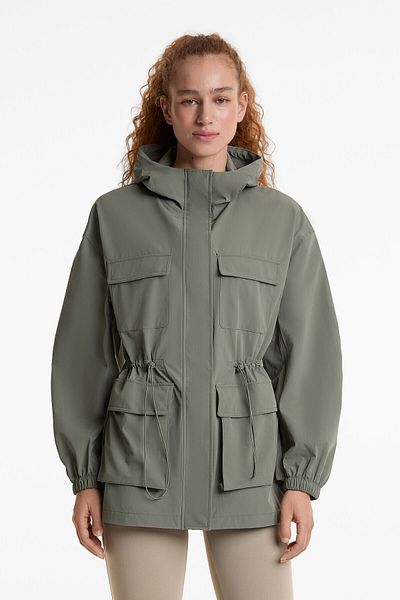 Oysho 10k waterproof utility jacket