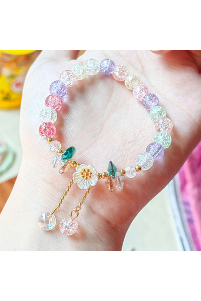 Choice سوار رين هو فريندشيب BR22Y0661-10 الكوري الجديد على شكل زهرة الأقحوان ...