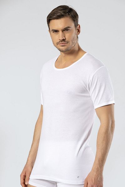 Cacharel 1206 Crew Neck Short Sleeve Men's Athlete