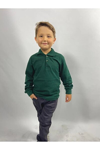 Generic Brand CHILDREN'S LONG SLEEVE POLO NECK T-SHIRT