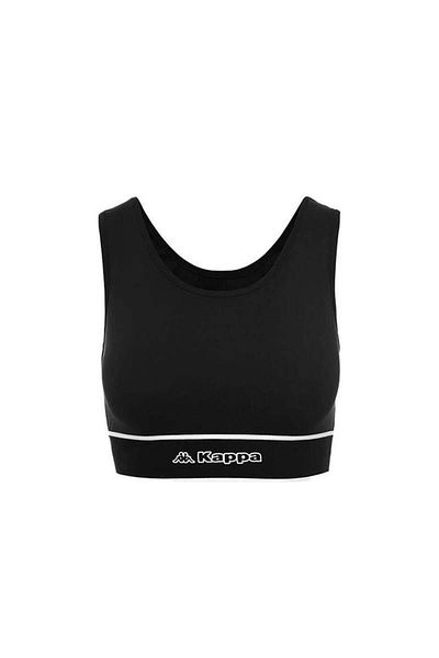 Kappa Logo Tape Duci Tk Women's Bustier 381K5Nw-A0A-K Black